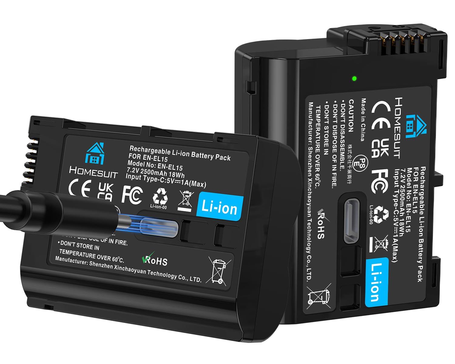 Amazon.co.jp: Homesuit EN-EL15c 交換用Type-C 直接充電ポート Amazon.co.jp: Homesuit EN-EL15c 交換用Type-C 直接充電ポート